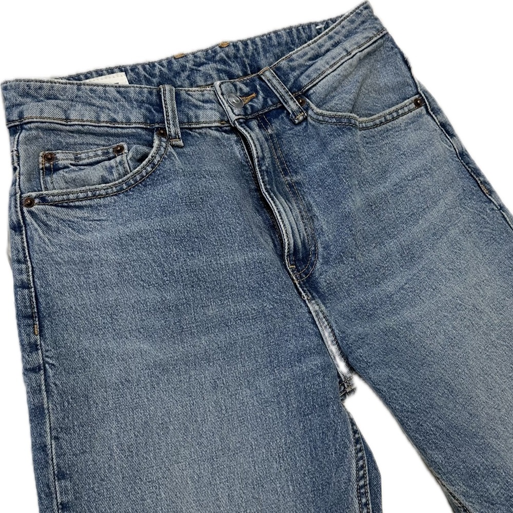 Zara Straight Blue Denim Jeans
